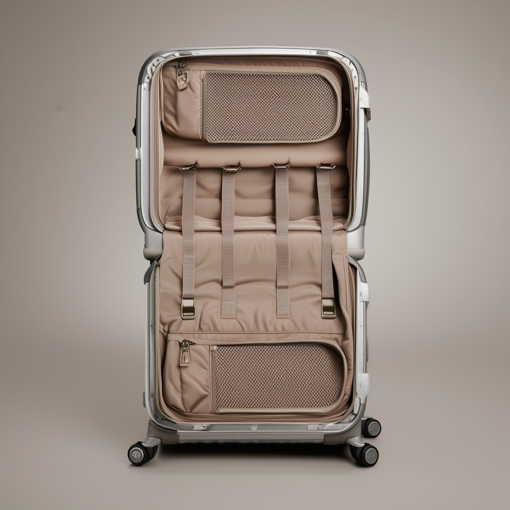 Valise cabine homme femme Voyage | Aluminium anodise 51 cm 5