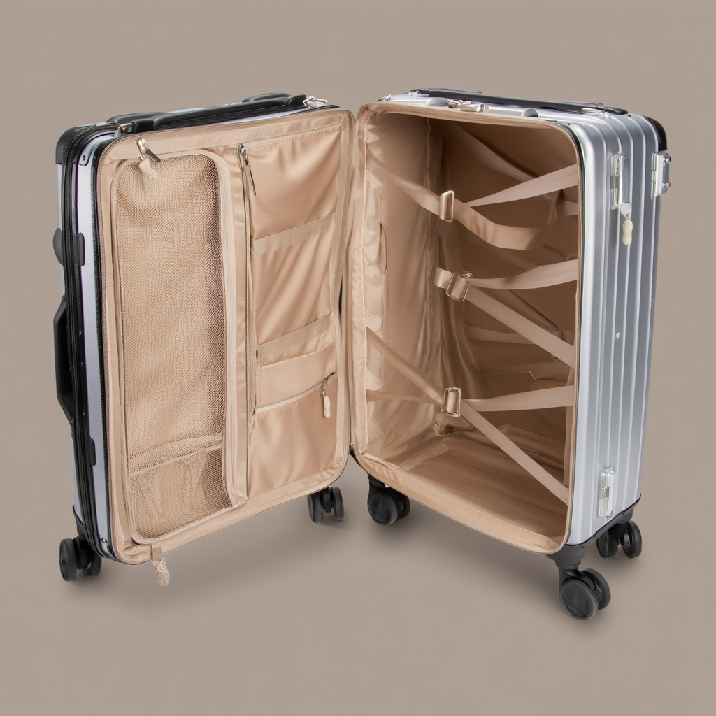 Valise soute homme femme Voyage | Polycarbonate robuste et élégant 6