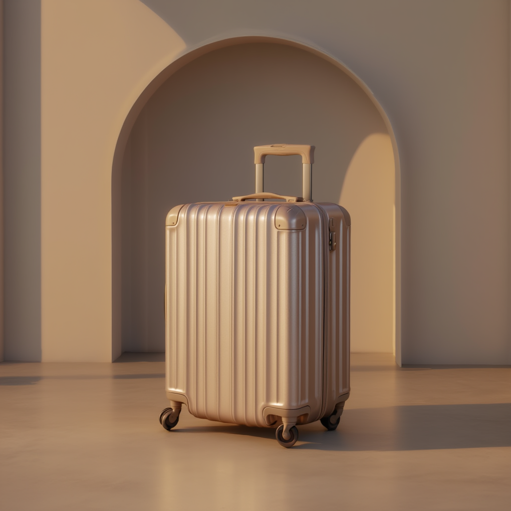 Valise cabine Voyageur | Polycarbonate avec roues pivotantes 4