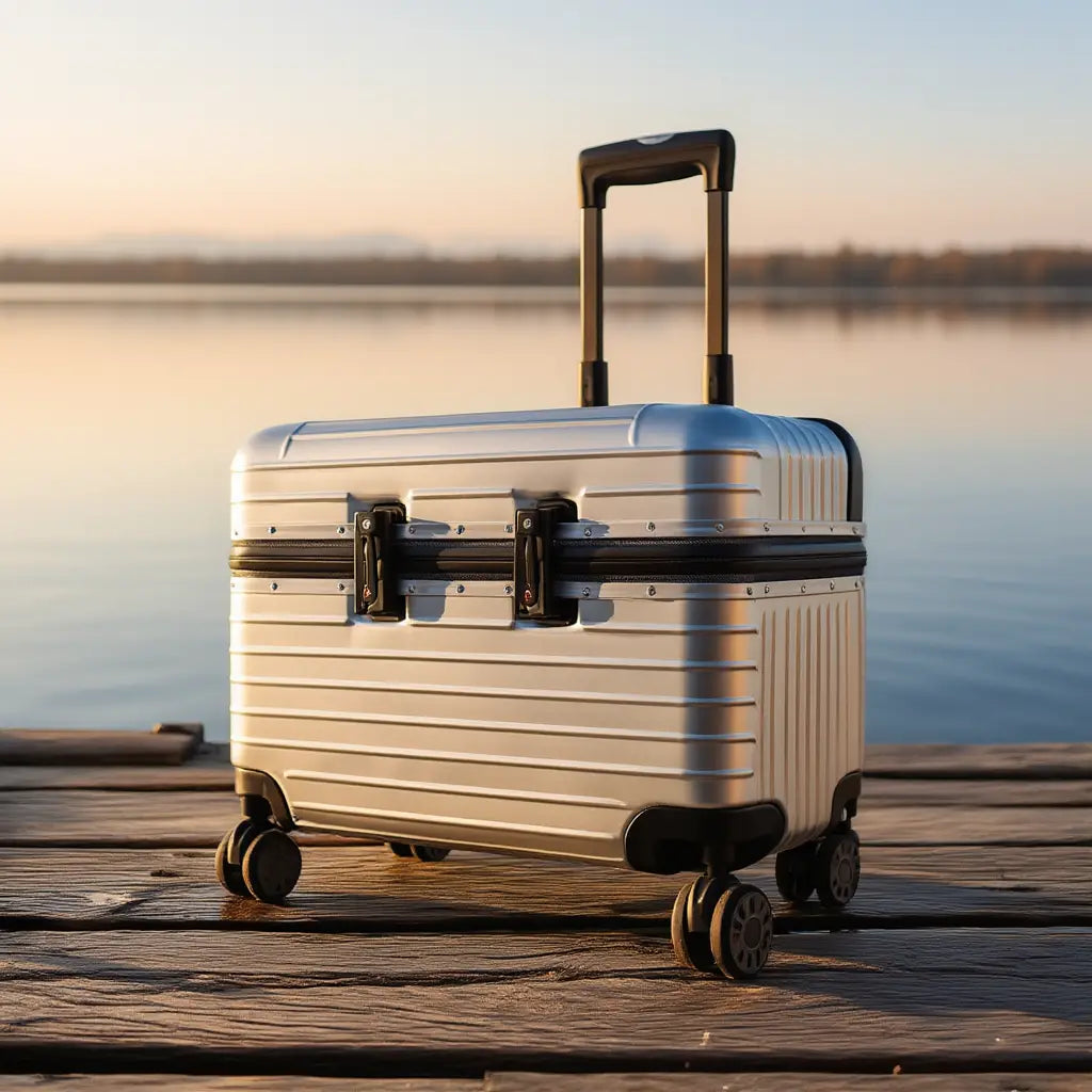 Valise cabine homme Voyage | Composite tricouche élégante et légère 4