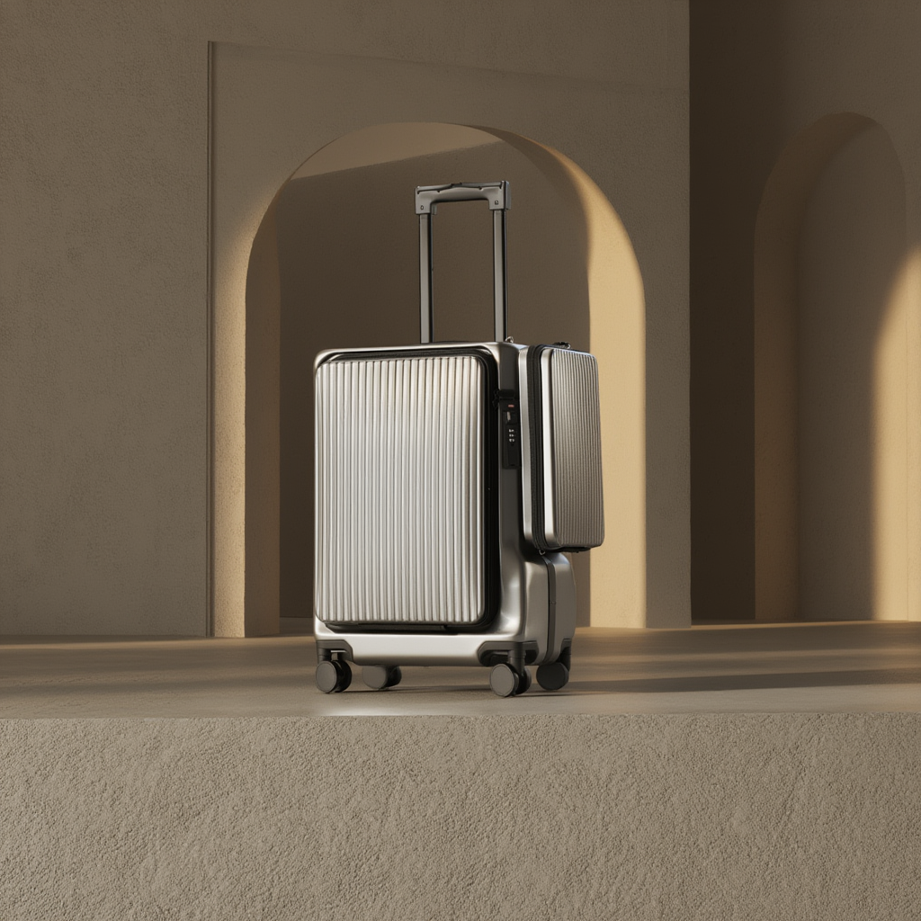 Valise cabine Utility 2 Homme Femme | Composite avec Port USB 6