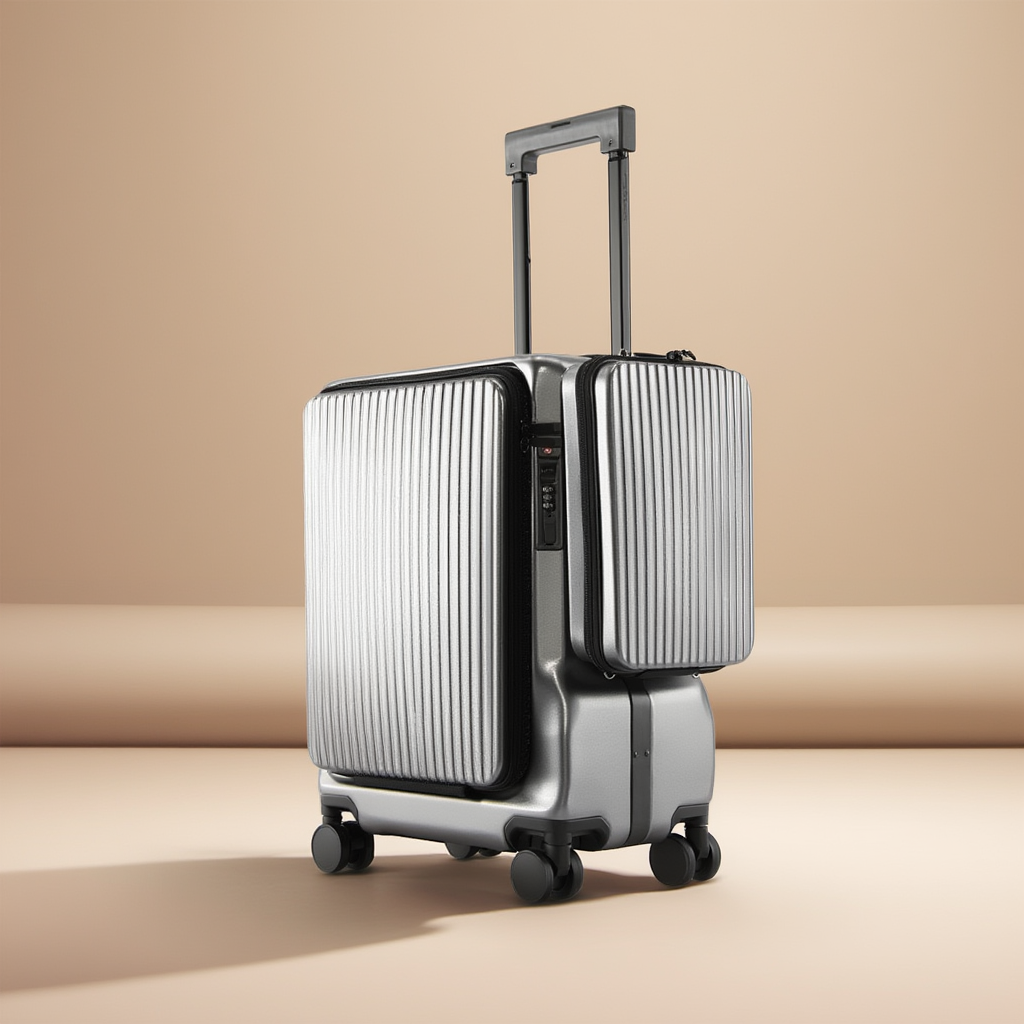 Valise cabine Utility 2 Homme Femme | Composite avec Port USB 5