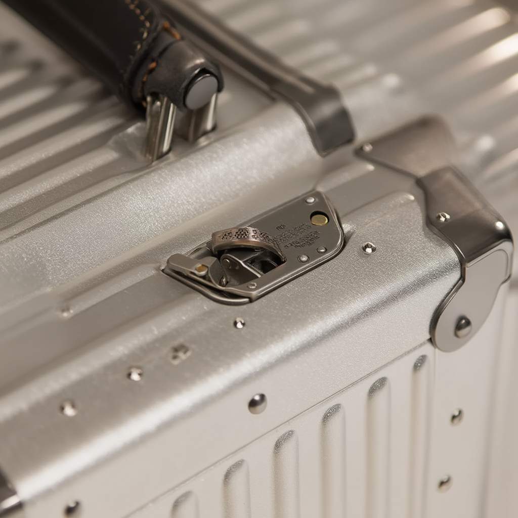 Valise cabine aluminium homme femme | 24 pouces 55 litres durable 4