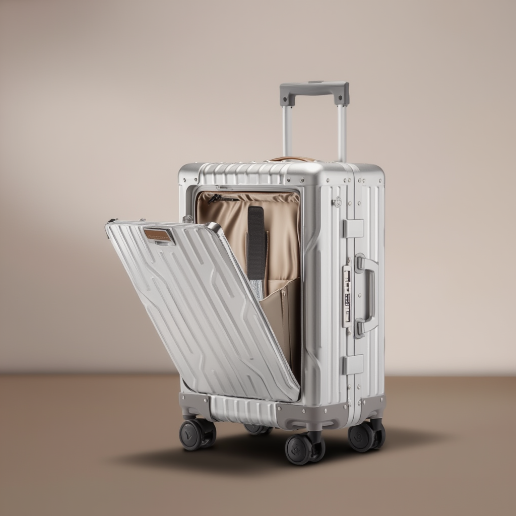 Valise cabine aluminium homme femme Voyage | Design elegant et robuste 5