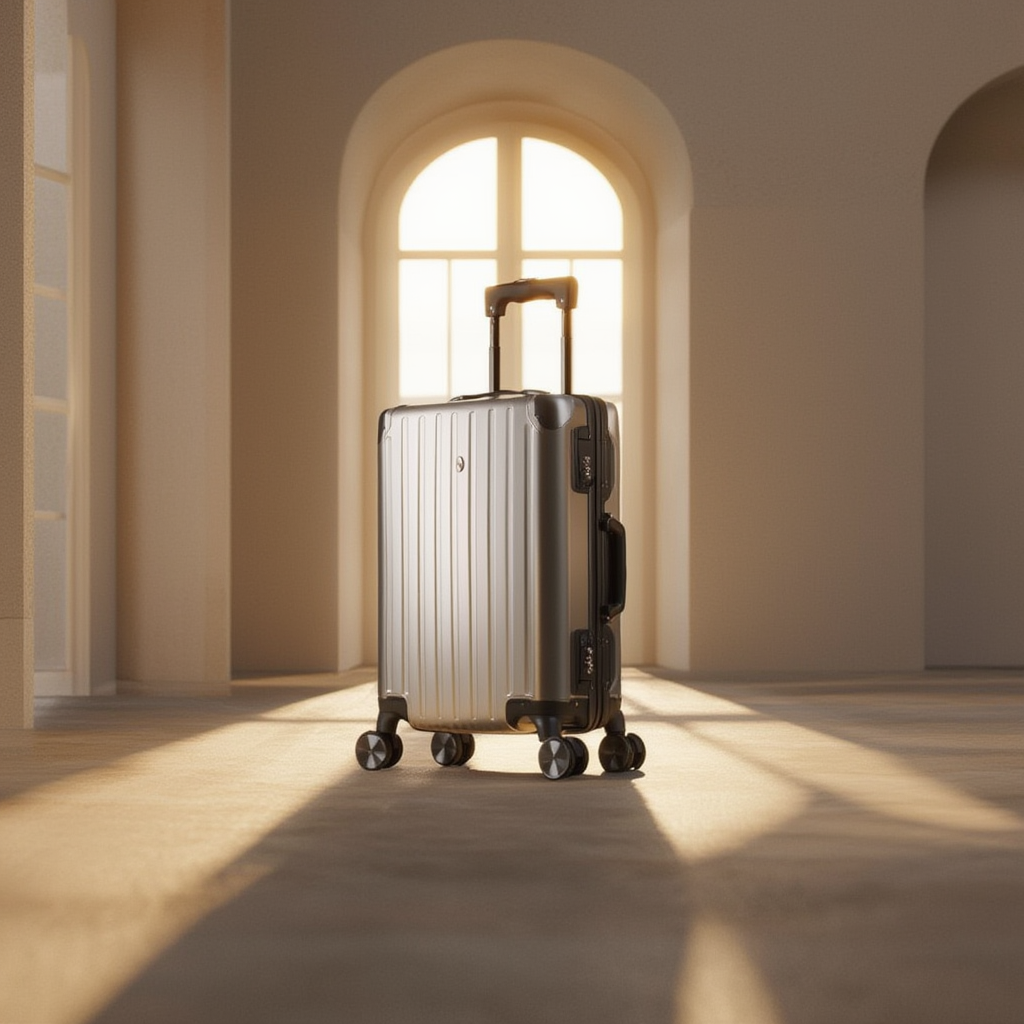 Valise soute homme femme Voyage | Polycarbonate robuste et élégant 4