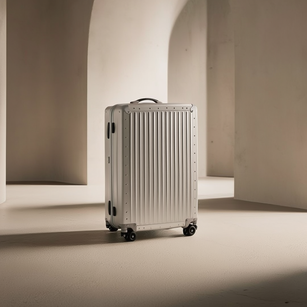 Valise cabine aluminium homme femme | 24 pouces 55 litres durable 2