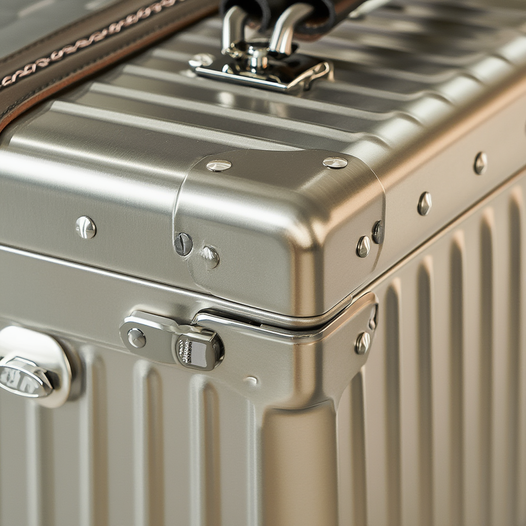 Valise cabine homme femme voyage | Aluminium leger 66 cm 68 litres 4