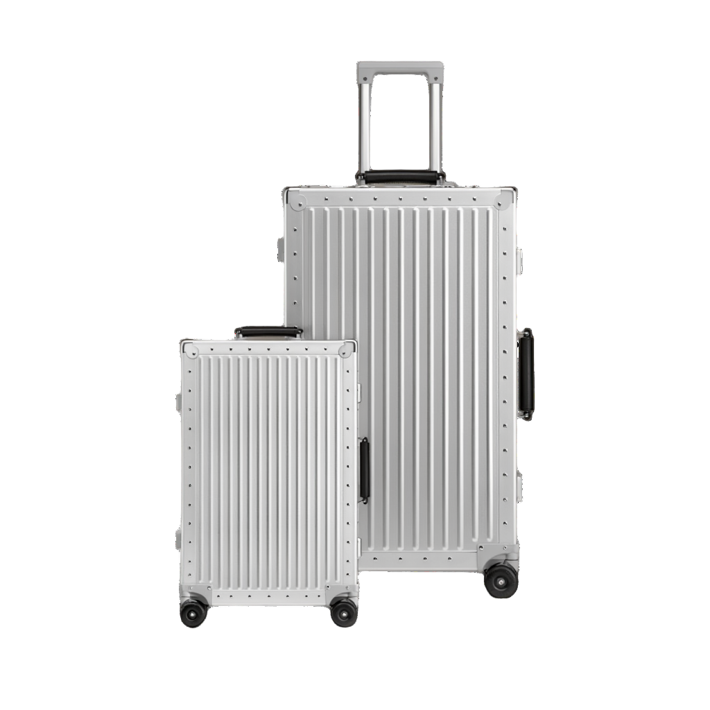 Ensemble de bagages homme femme | Aluminium leger Valise cabine et grande valise 1