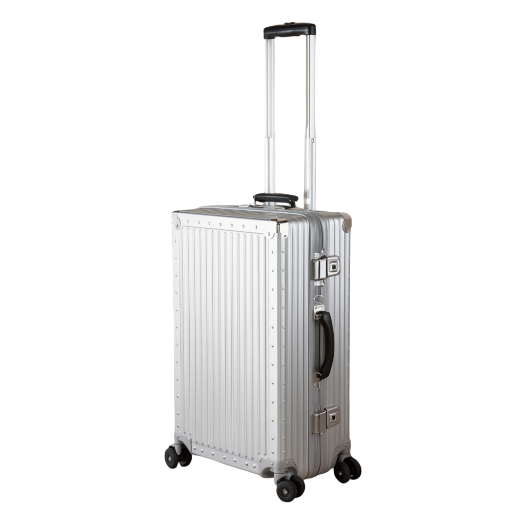 Valise de voyage famille | Aluminium anodise 76 cm 100 litres 1