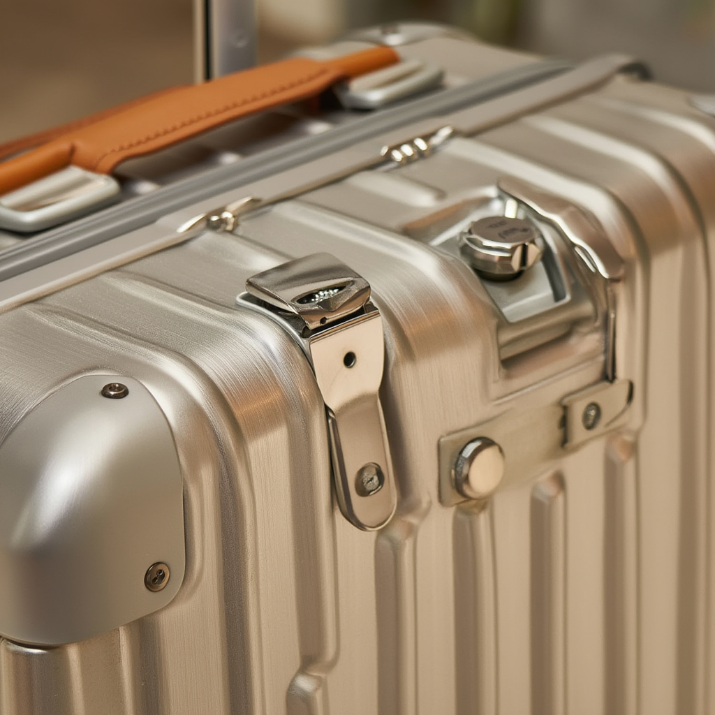 Valise cabine aluminium homme femme Voyage | Design elegant et robuste 3