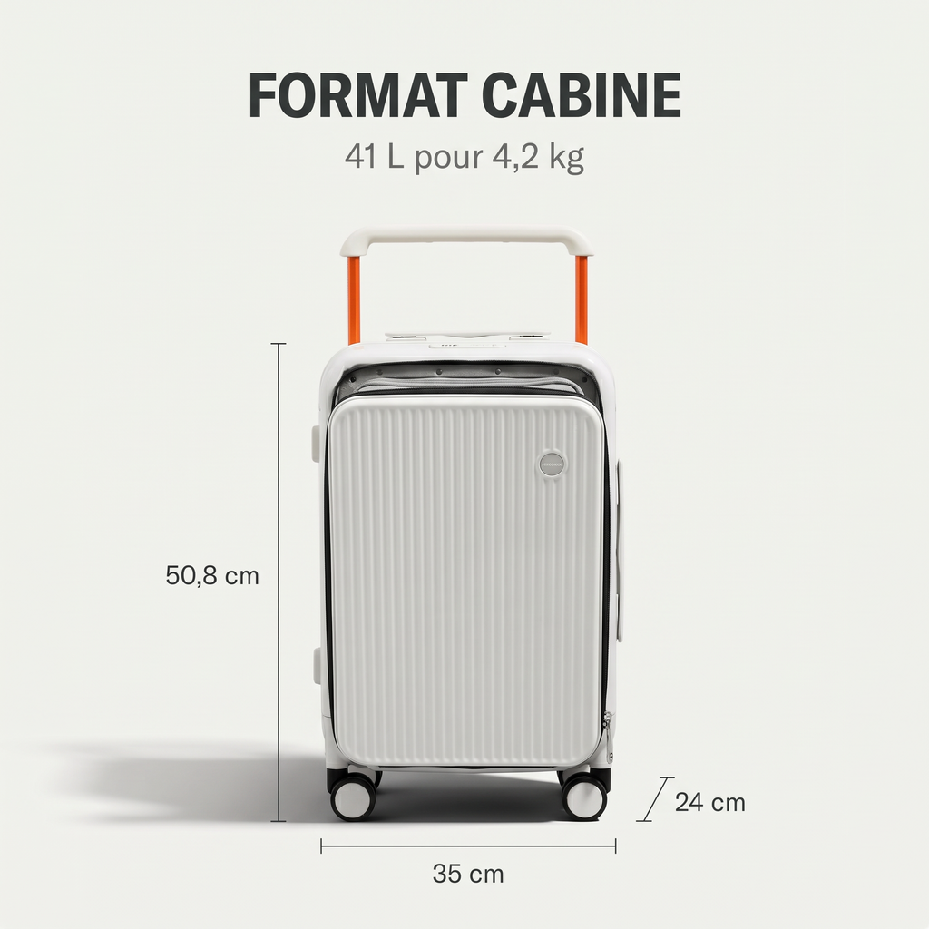 Valise cabine Urban – dimensions