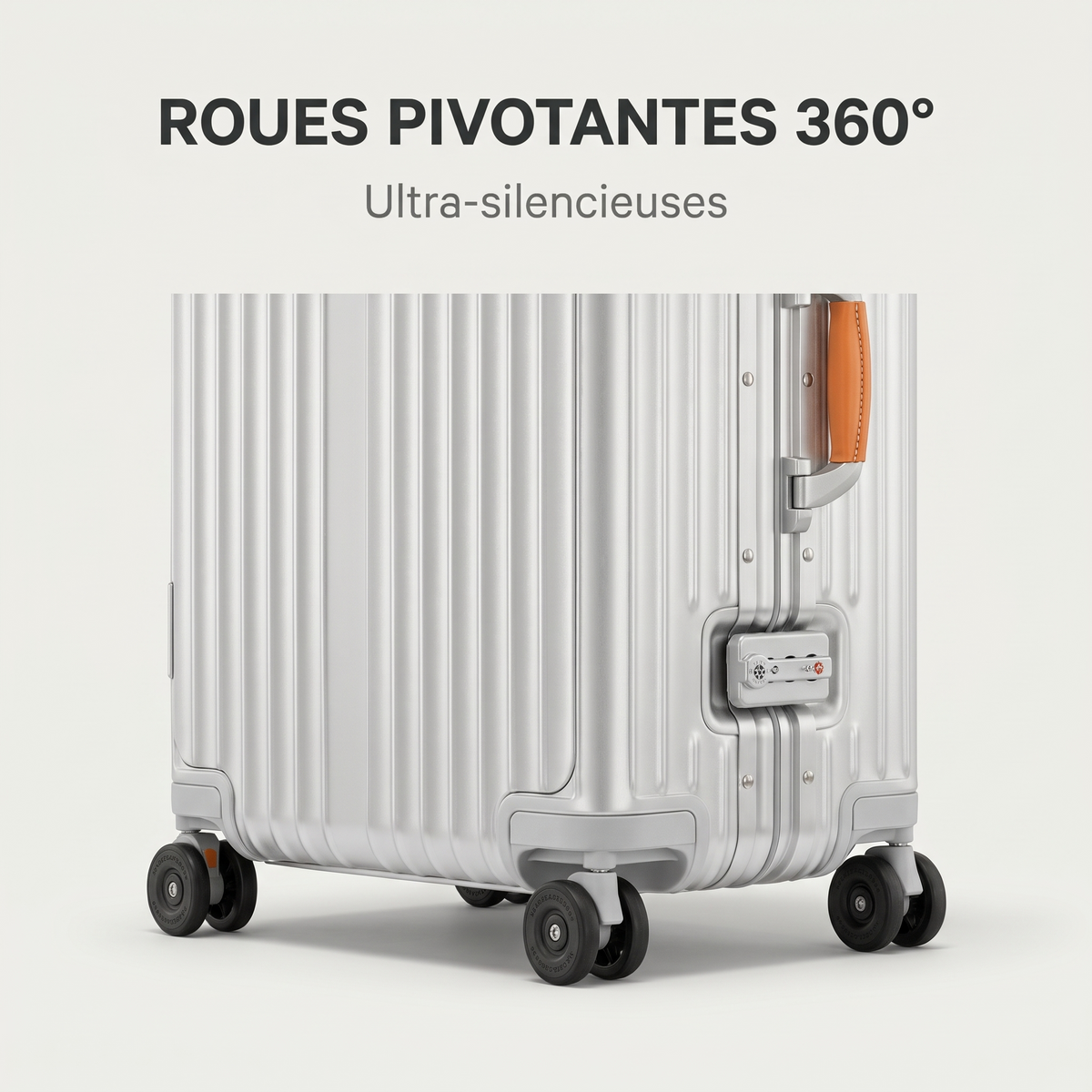 Valise polycarbonate 24 pouces – détail