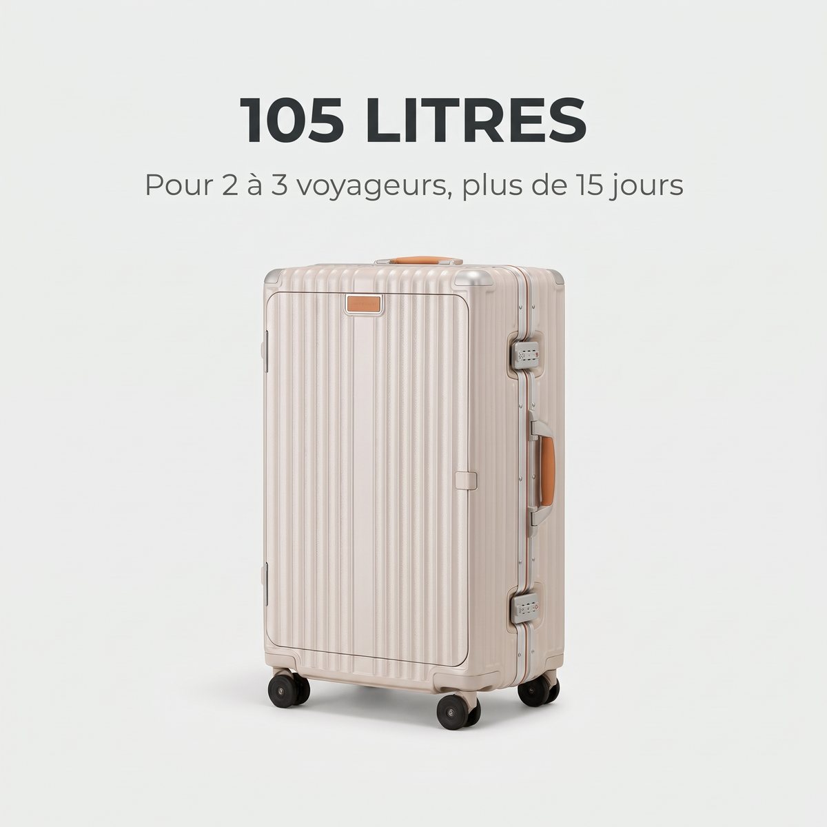 Valise extra-large polycarbonate 30 pouces – caractéristique