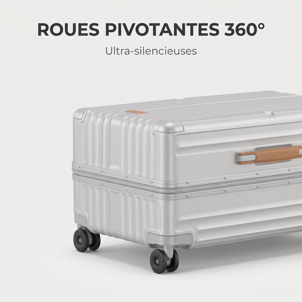 Valise Voyageur polycarbonate 26 pouces – détail