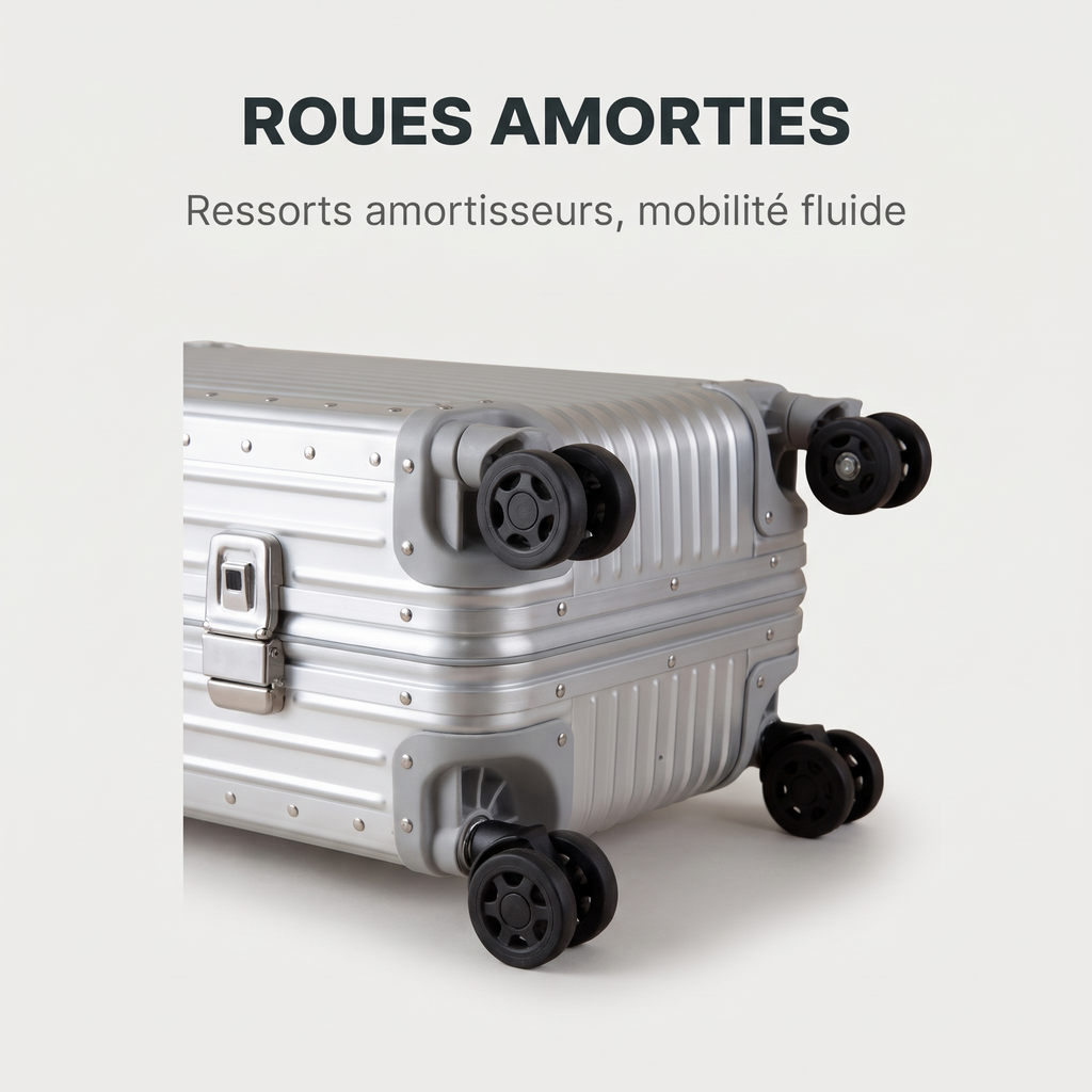 Valise aluminium 100 litres – caractéristique